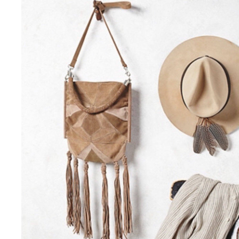 Free people Sun Ray crossbody purse bag leather